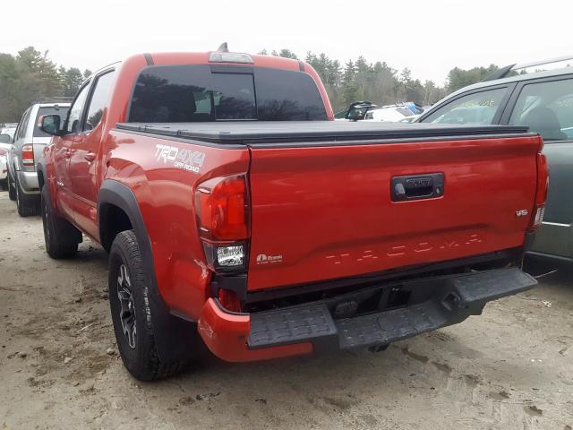 3TMCZ5AN7KM246487 - 2019 TOYOTA TACOMA DOUBLE CAB  照片 3