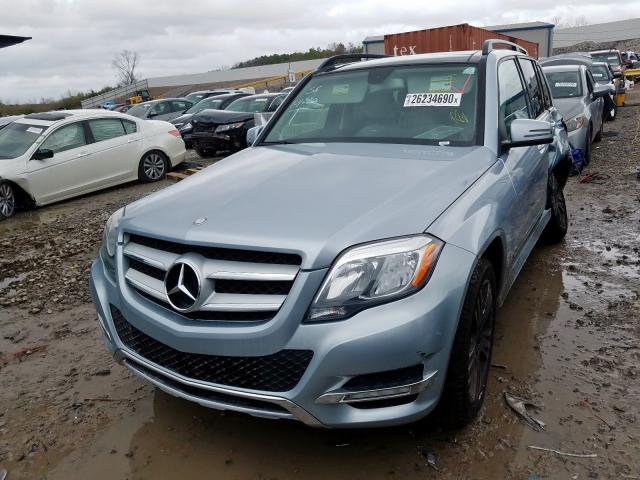 WDCGG8JB8DF987081 - 2013 MERCEDES-BENZ GLK 350 4MATIC  photo 2