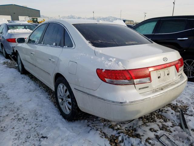 KMHFC46F58A265065 - 2008 HYUNDAI AZERA SE  photo 3