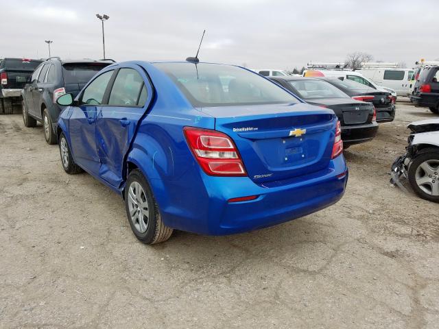 1G1JB5SH5J4105117 - 2018 CHEVROLET SONIC LS  照片 3