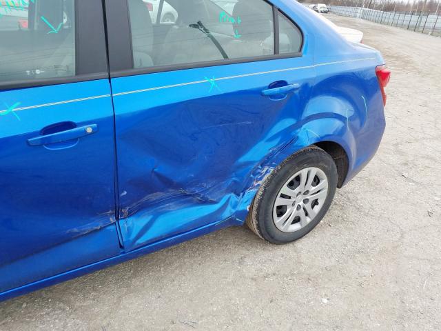 1G1JB5SH5J4105117 - 2018 CHEVROLET SONIC LS  照片 9