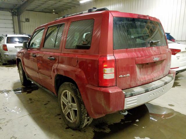 1J8FF48W97D413264 - 2007 JEEP PATRIOT LIMITED  photo 3