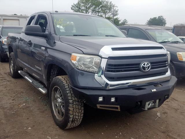 5TFUW5F15EX377113 - 2014 TOYOTA TUNDRA DOUBLE CAB SR/SR5  photo 1