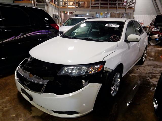 KNAFU4A29A5207381 - 2010 KIA FORTE EX  photo 2