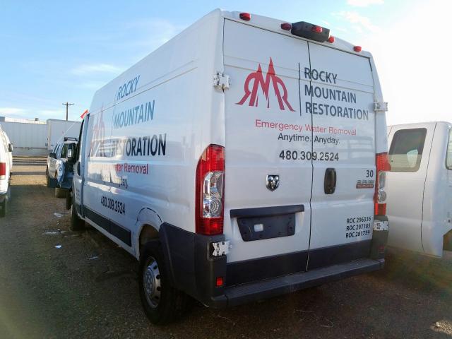 3C6TRVDG8JE107921 - 2018 RAM PROMASTER 2500 2500 HIGH  photo 3