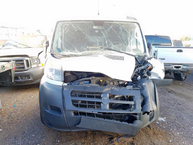 3C6TRVDG8JE107921 - 2018 RAM PROMASTER 2500 2500 HIGH  photo 9