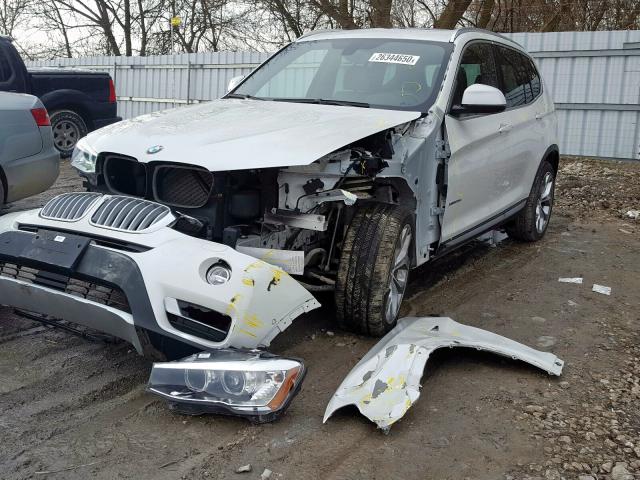 5UXWY3C58G0N88508 - 2016 BMW X3 XDRIVE28D  photo 2