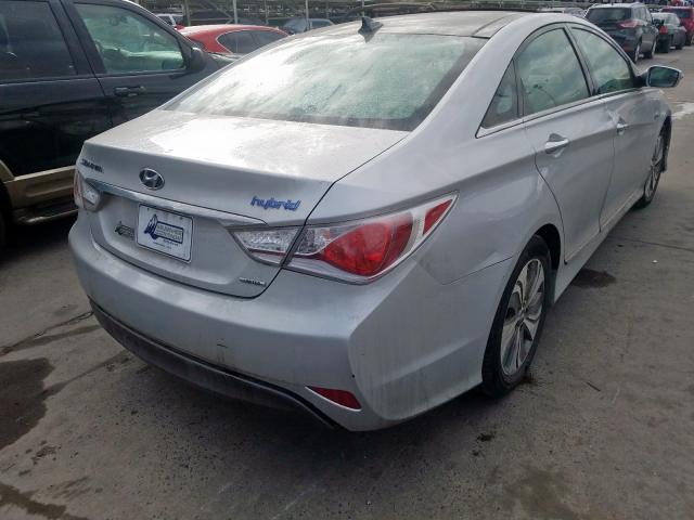 KMHEC4A47FA119233 - 2015 HYUNDAI SONATA HYBRID  photo 4