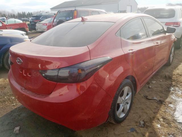 KMHDH4AE4DU951873 - 2013 HYUNDAI ELANTRA GLS  photo 4