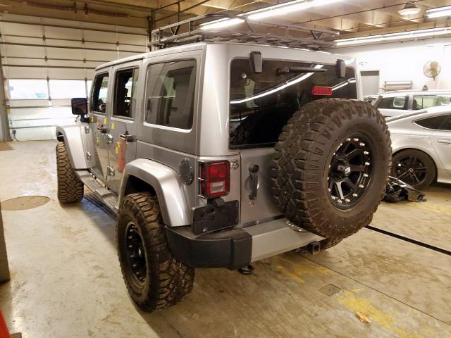 1C4HJWEG3EL105100 - 2014 JEEP WRANGLER UNLIMITED SAHARA  photo 3