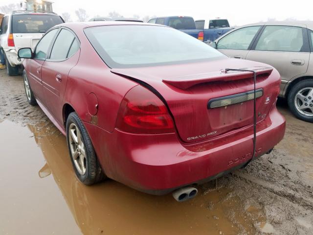 2G2WR524641281006 - 2004 PONTIAC GRAND PRIX GTP  photo 3