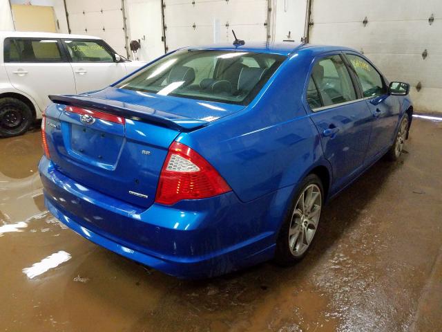 3FAHP0HG0BR154264 - 2011 FORD FUSION SE  photo 4