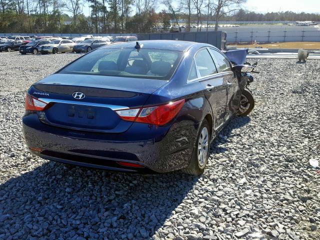 5NPEB4ACXBH177239 - 2011 HYUNDAI SONATA GLS  photo 4