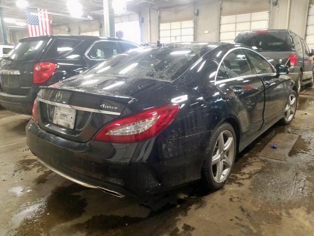 WDDLJ6HB6FA140906 - 2015 MERCEDES-BENZ CLS 400 4MATIC  photo 4