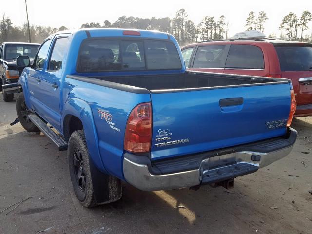 5TEJU62N66Z286529 - 2006 TOYOTA TACOMA DOUBLE CAB PRERUNNER  photo 3