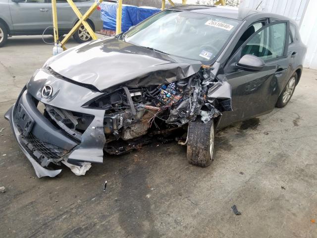 JM1BL1L83C1638300 - 2012 MAZDA 3 I  photo 2