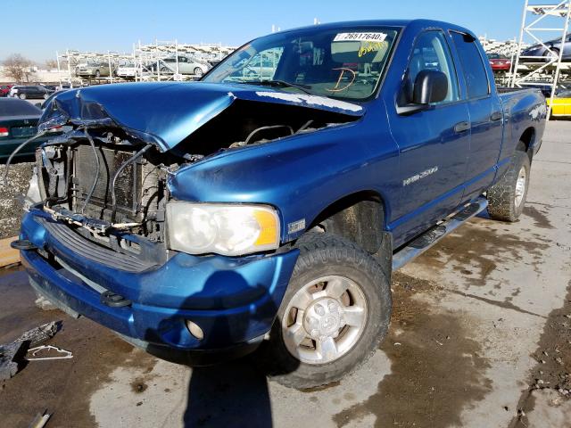 3D3KU28D53G722166 - 2003 DODGE RAM 2500 ST  photo 2