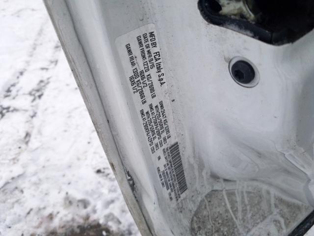 ZFBERFBT5G6B19908 - 2016 RAM PROMASTER CITY SLT  照片 10