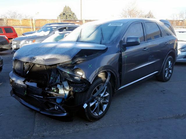 1C4RDJAG3EC550599 - 2014 DODGE DURANGO SXT  photo 2