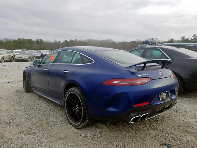 WDD7X8KB3KA001881 - 2019 MERCEDES-BENZ AMG GT 63 S  photo 3