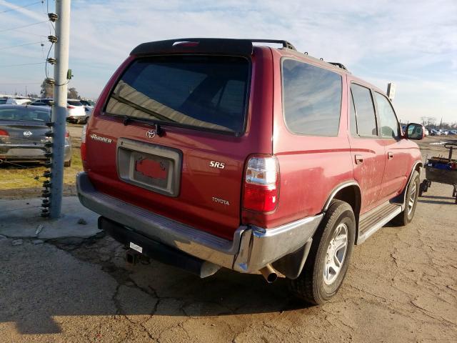 JT3GN86RX10186642 - 2001 TOYOTA 4RUNNER SR5  photo 4