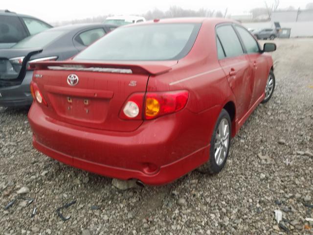 1NXBU4EEXAZ303284 - 2010 TOYOTA COROLLA BASE  photo 4