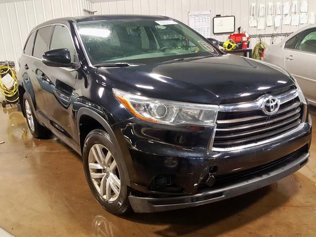 5TDBKRFH5FS110522 - 2015 TOYOTA HIGHLANDER LE  photo 1