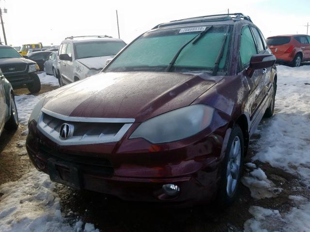 5J8TB18569A001448 - 2009 ACURA RDX TECHNOLOGY  photo 2