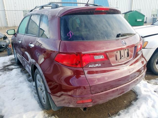 5J8TB18569A001448 - 2009 ACURA RDX TECHNOLOGY  photo 3