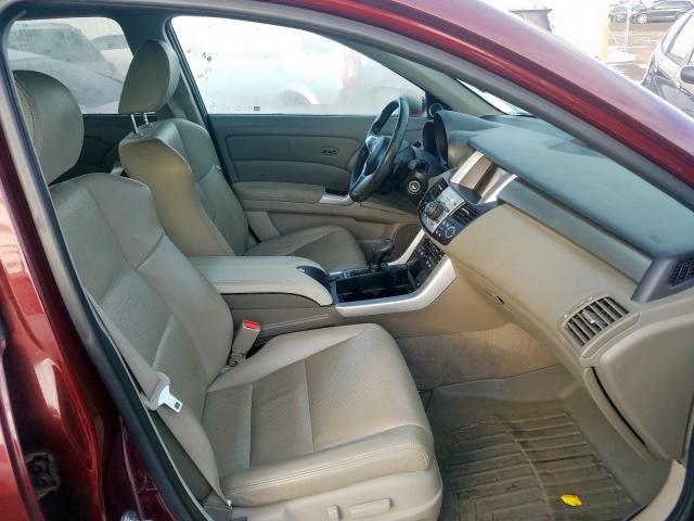 5J8TB18569A001448 - 2009 ACURA RDX TECHNOLOGY  photo 5