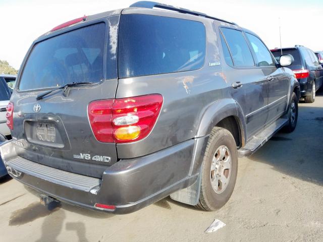 5TDBT48A23S169104 - 2003 TOYOTA SEQUOIA LIMITED  photo 4