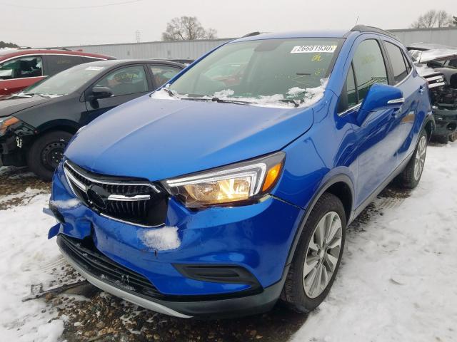 KL4CJASB9HB154988 - 2017 BUICK ENCORE PREFERRED  photo 2