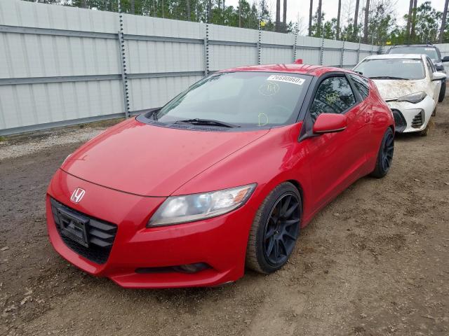 JHMZF1C69BS016098 - 2011 HONDA CR-Z EX  photo 2