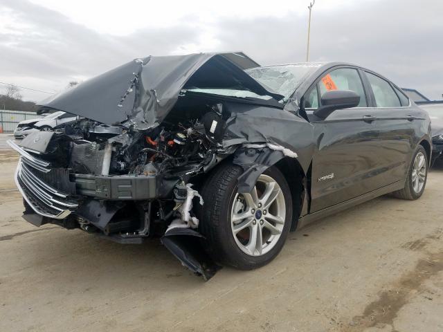 3FA6P0UU5JR271436 - 2018 FORD FUSION S HYBRID  photo 2