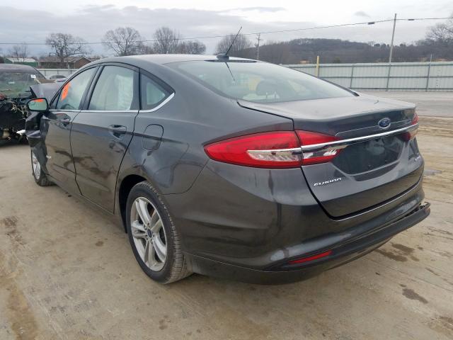 3FA6P0UU5JR271436 - 2018 FORD FUSION S HYBRID  photo 3