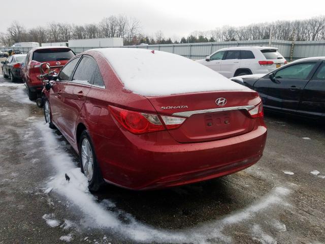 5NPEB4AC4DH511624 - 2013 HYUNDAI SONATA GLS  photo 3