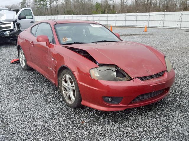 KMHHN65F06U207313 - 2006 HYUNDAI TIBURON GT  photo 1