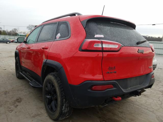 1C4PJMBS7HW651572 - 2017 JEEP CHEROKEE TRAILHAWK  photo 3