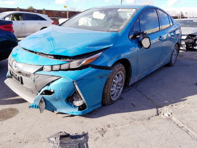 JTDKARFP0J3073528 - 2018 TOYOTA PRIUS PRIME  photo 2