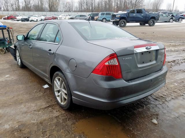 3FAHP0JA0AR111497 - 2010 FORD FUSION SEL  photo 3