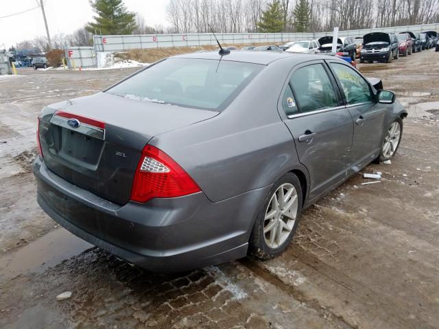 3FAHP0JA0AR111497 - 2010 FORD FUSION SEL  photo 4