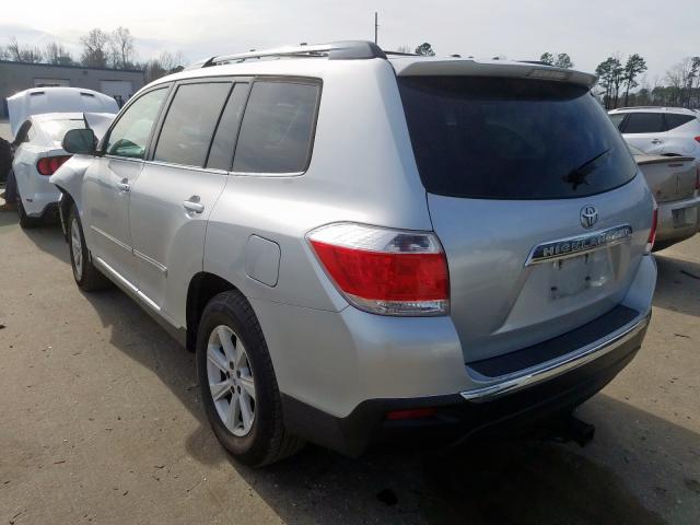 5TDZK3EH8CS072910 - 2012 TOYOTA HIGHLANDER BASE  фото 3