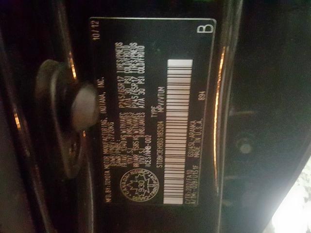 5TDBK3EH9DS185204 - 2013 TOYOTA HIGHLANDER BASE  photo 10