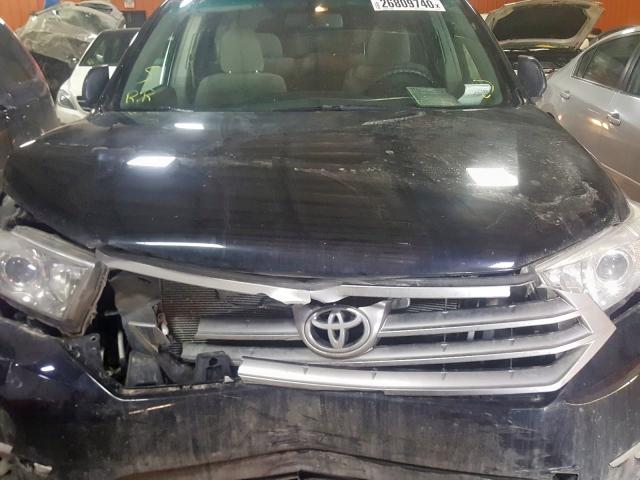 5TDBK3EH9DS185204 - 2013 TOYOTA HIGHLANDER BASE  photo 7