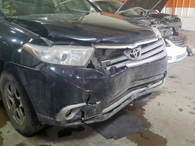 5TDBK3EH9DS185204 - 2013 TOYOTA HIGHLANDER BASE  photo 9