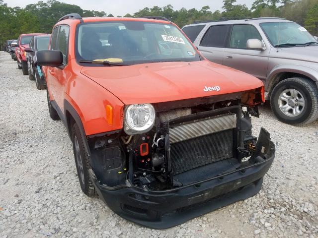 ZACCJAAB6HPE78512 - 2017 JEEP RENEGADE SPORT  լուսանկար 1