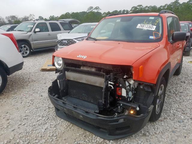 ZACCJAAB6HPE78512 - 2017 JEEP RENEGADE SPORT  լուսանկար 2