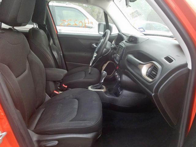 ZACCJAAB6HPE78512 - 2017 JEEP RENEGADE SPORT  լուսանկար 5