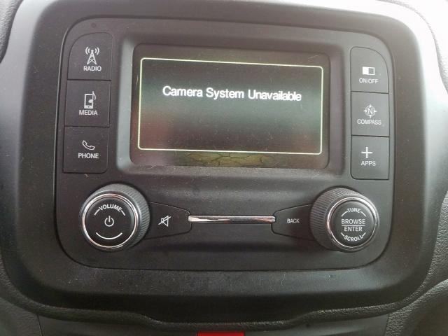 ZACCJAAB6HPE78512 - 2017 JEEP RENEGADE SPORT  լուսանկար 9