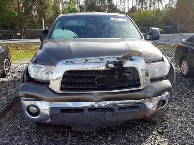 5TBRV541X7S470805 - 2007 TOYOTA TUNDRA DOUBLE CAB SR5  photo 9